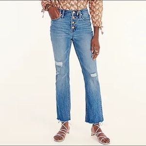 J crew demi bootcut jeans